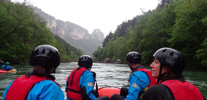 Rafting dans les Gorges du Tarn