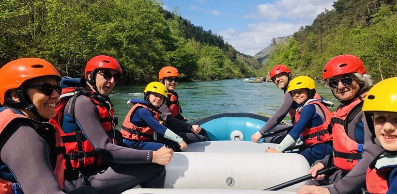 Rafting dans les Gorges du Tarn en Lozère