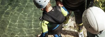 Pas de Soucy aquatic hike - Canyoning without ropes in the Gorges du Tarn - B&aba Nature sport